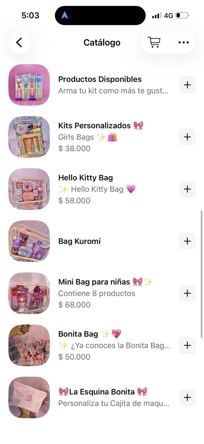 Catálogo de kits